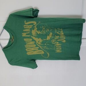 Bruno Mars Unisex Small Moonshine Jungle concert T-shirt